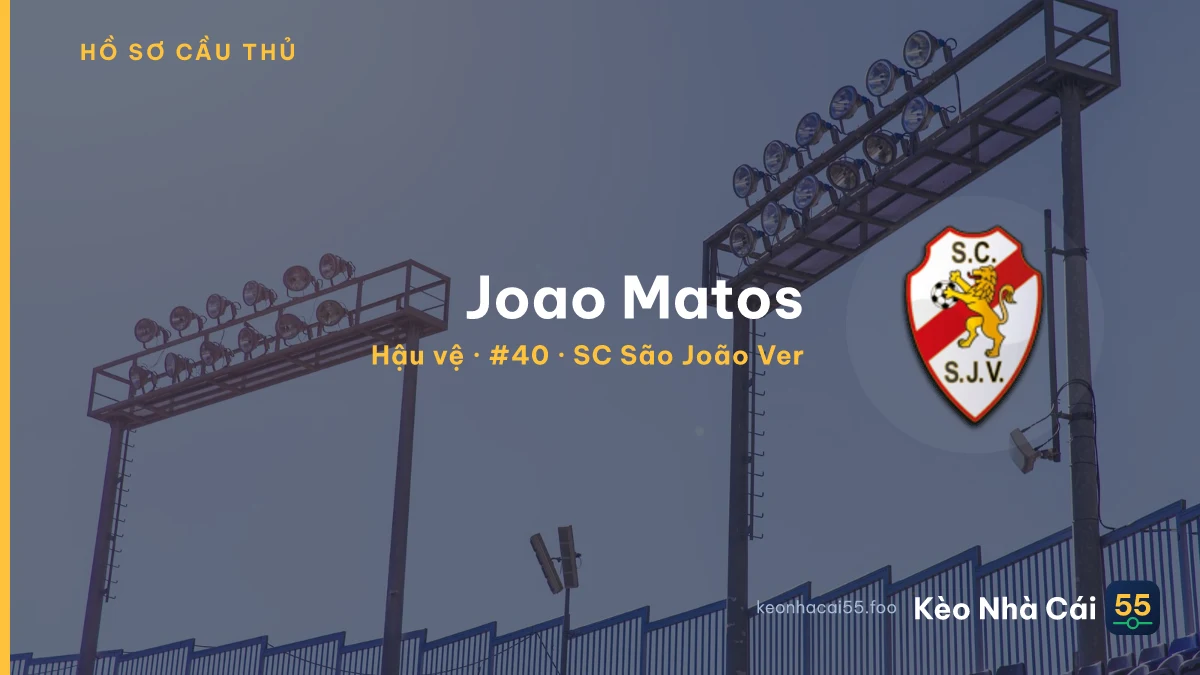 Joao Matos — SC São João Ver