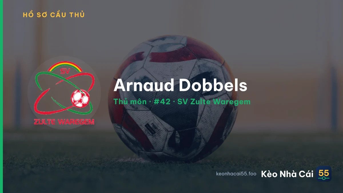 Arnaud Dobbels — SV Zulte Waregem