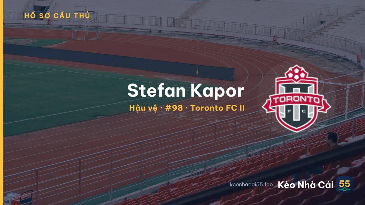 Stefan Kapor — Toronto FC II