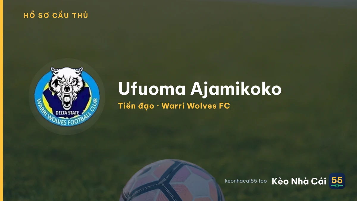 Ufuoma Ajamikoko — Warri Wolves FC