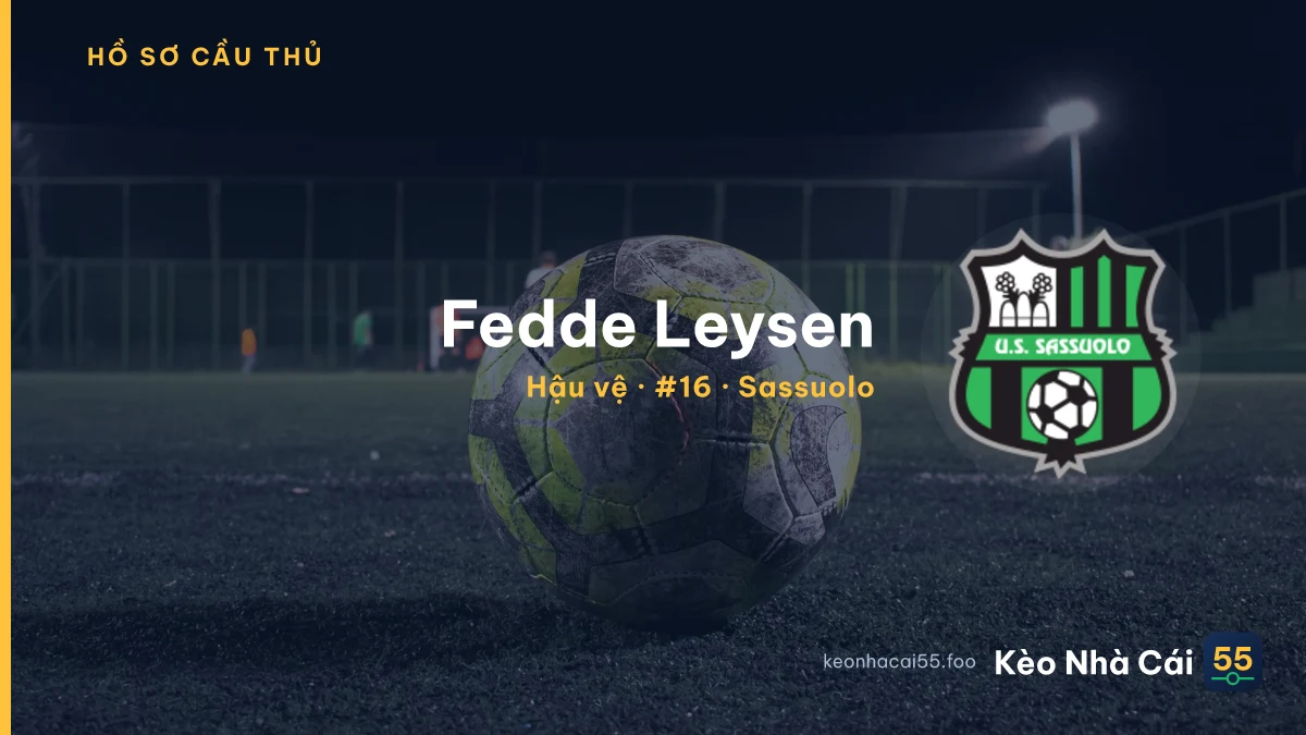 Fedde Leysen — Sassuolo