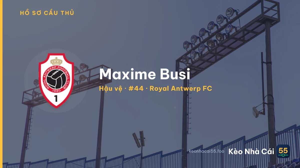 Maxime Busi — Royal Antwerp FC