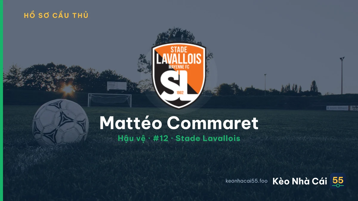 Mattéo Commaret — Stade Lavallois