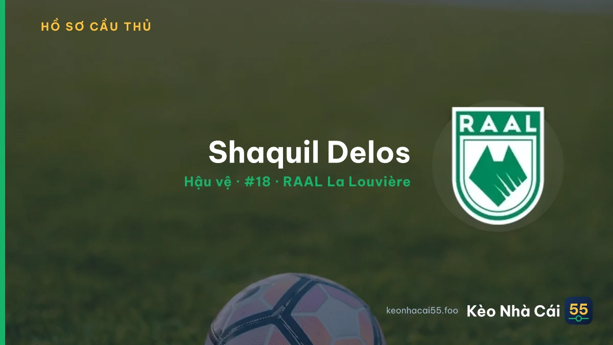 Shaquil Delos — RAAL La Louvière