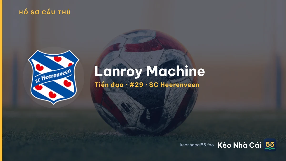 Lanroy Machine — SC Heerenveen