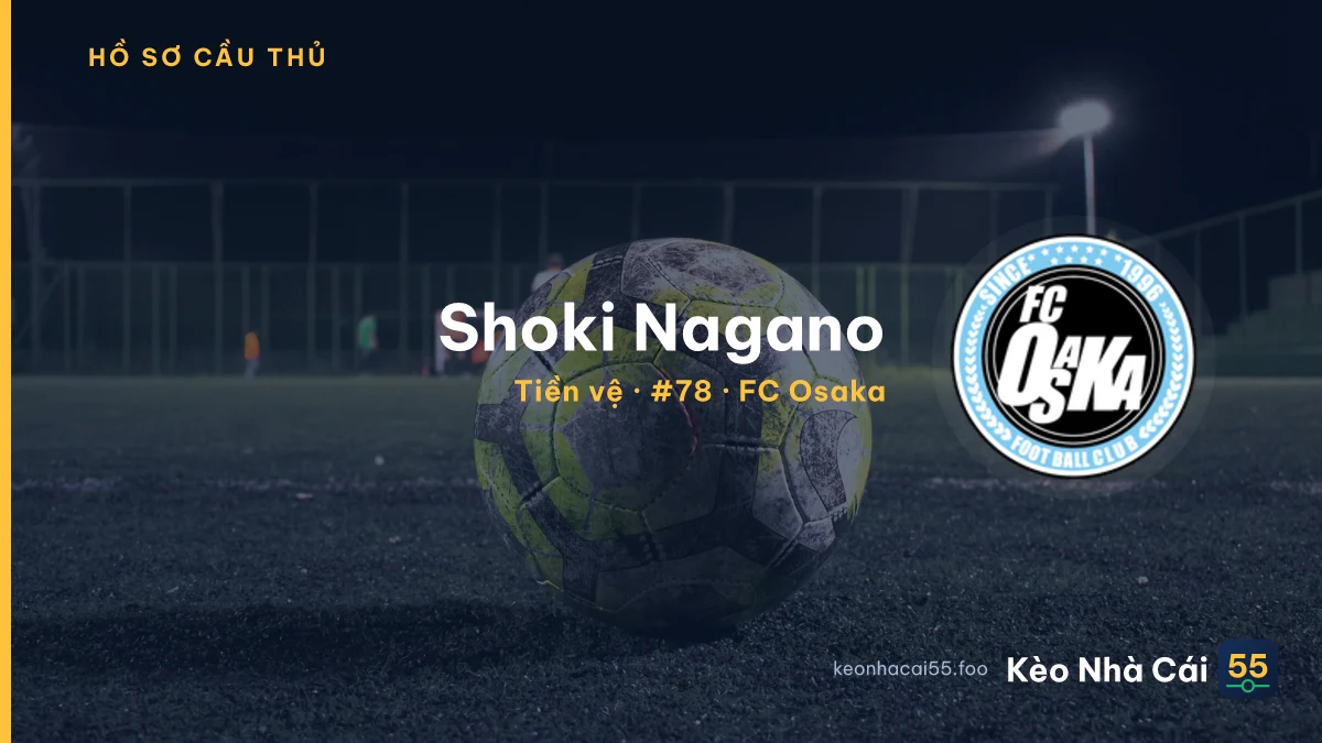 Shoki Nagano — FC Osaka