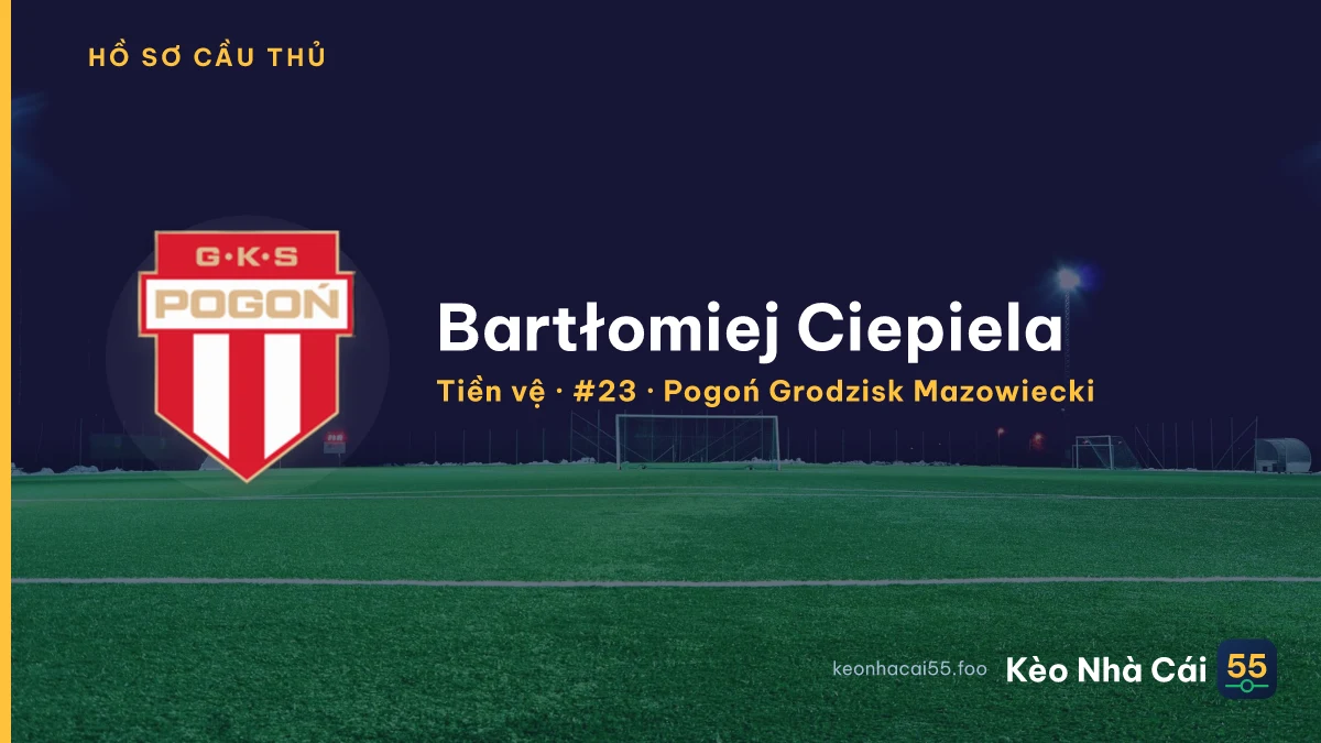 Bartłomiej Ciepiela — Pogoń Grodzisk Mazowiecki