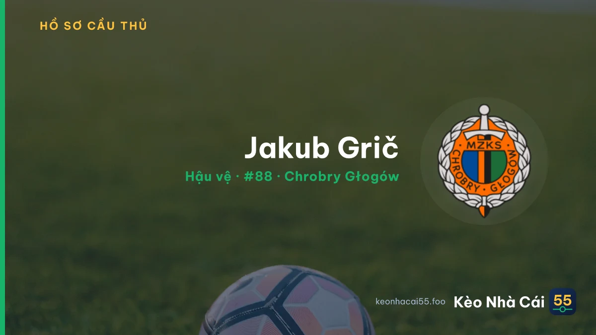 Jakub Grič — Chrobry Głogów