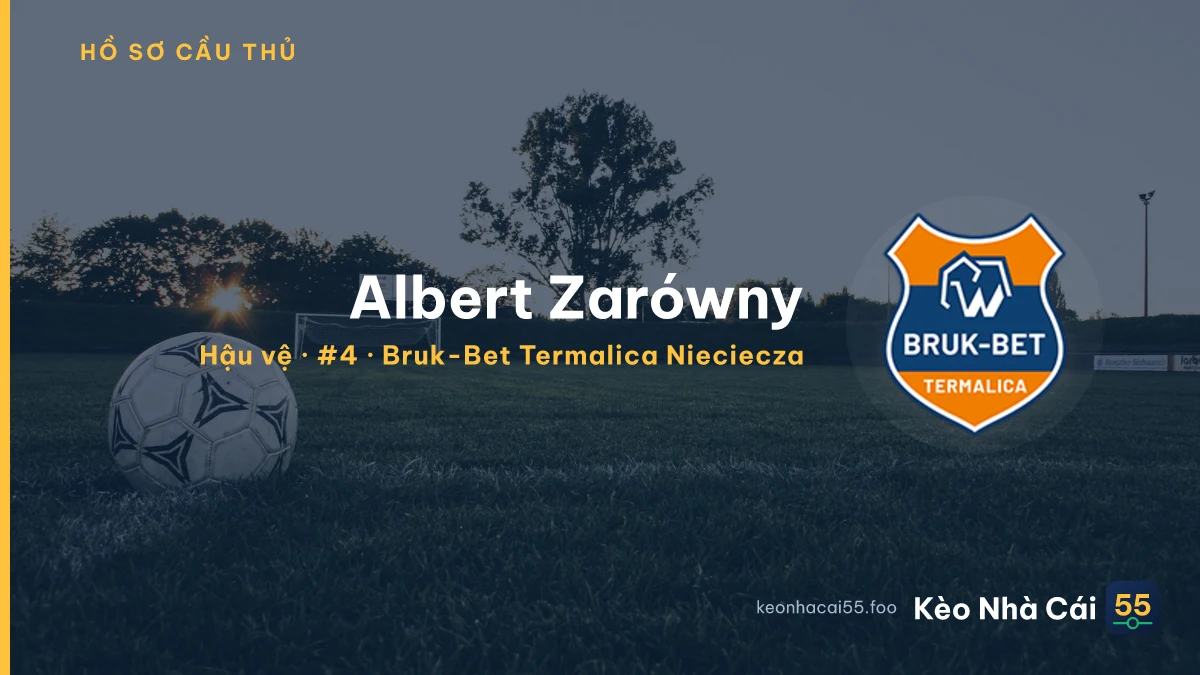 Albert Zarówny — Bruk-Bet Termalica Nieciecza