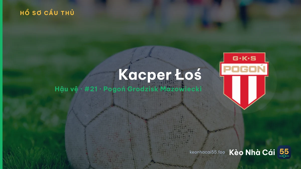 Kacper  Łoś — Pogoń Grodzisk Mazowiecki