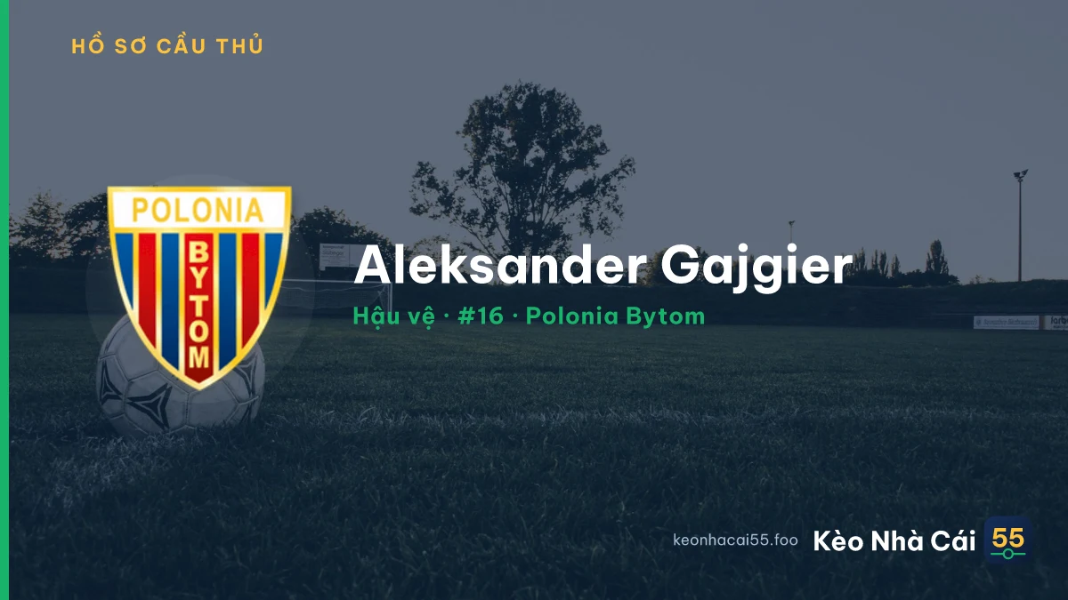 Aleksander Gajgier — Polonia Bytom