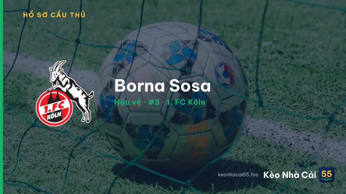 Borna Sosa — 1. FC Köln