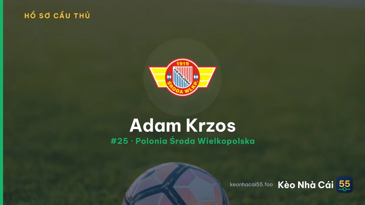 Adam Krzos — Polonia Środa Wielkopolska