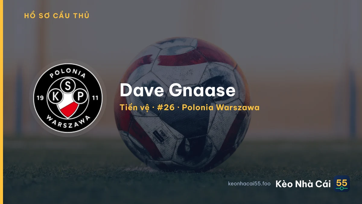 Dave Gnaase — Polonia Warszawa