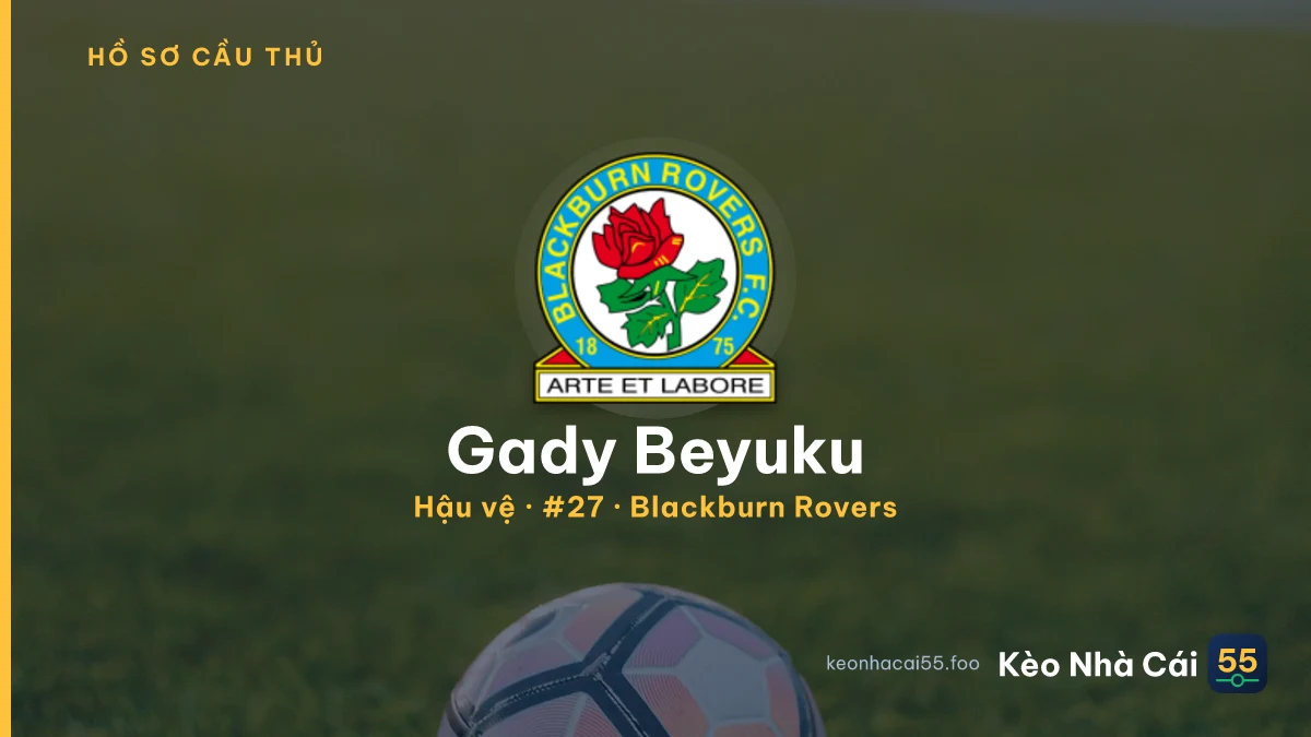 Gady Beyuku — Blackburn Rovers
