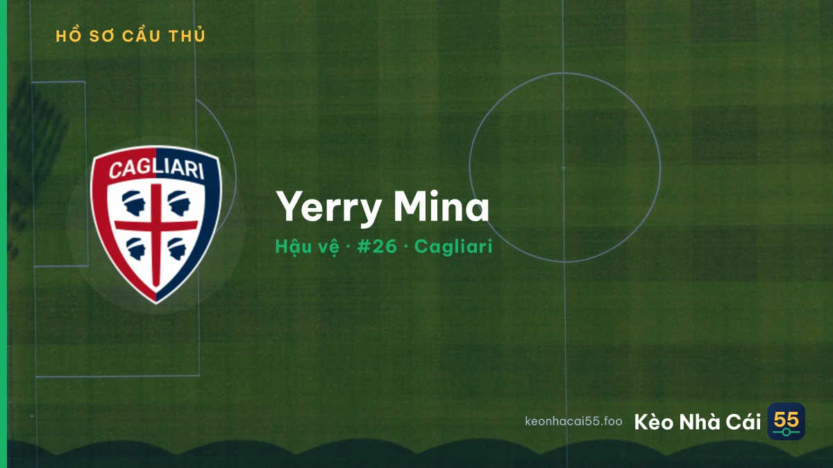 Yerry Mina — Cagliari