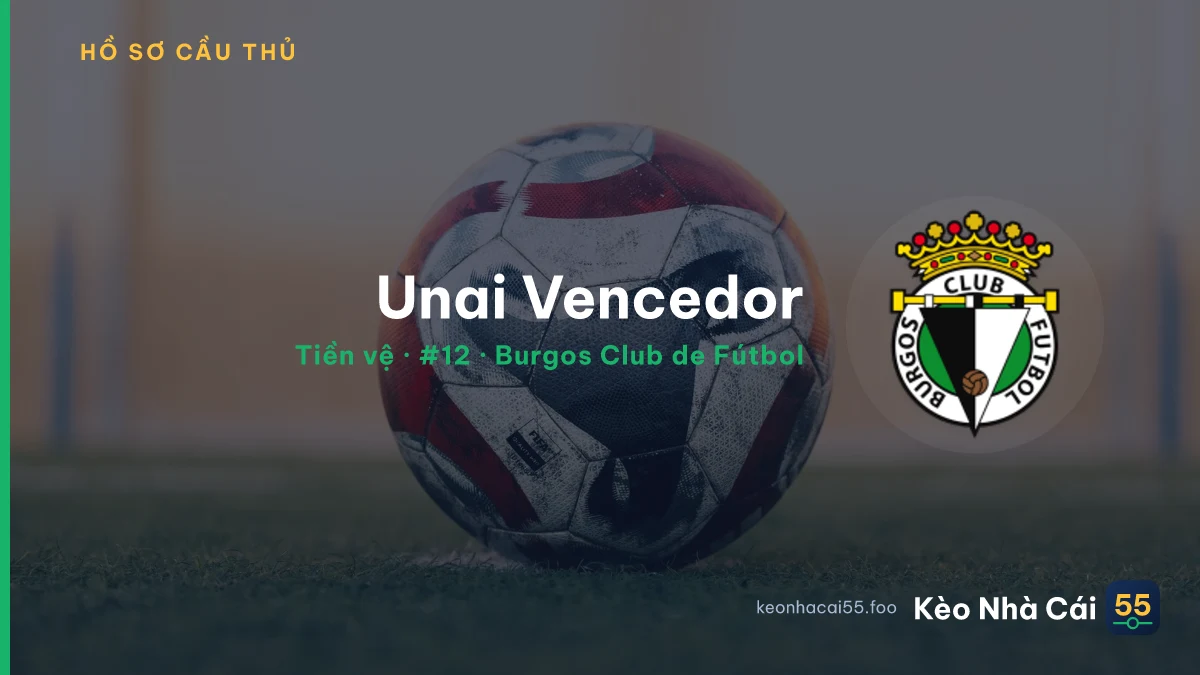 Unai Vencedor — Burgos Club de Fútbol