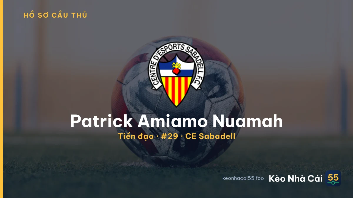 Patrick Amiamo Nuamah — CE Sabadell