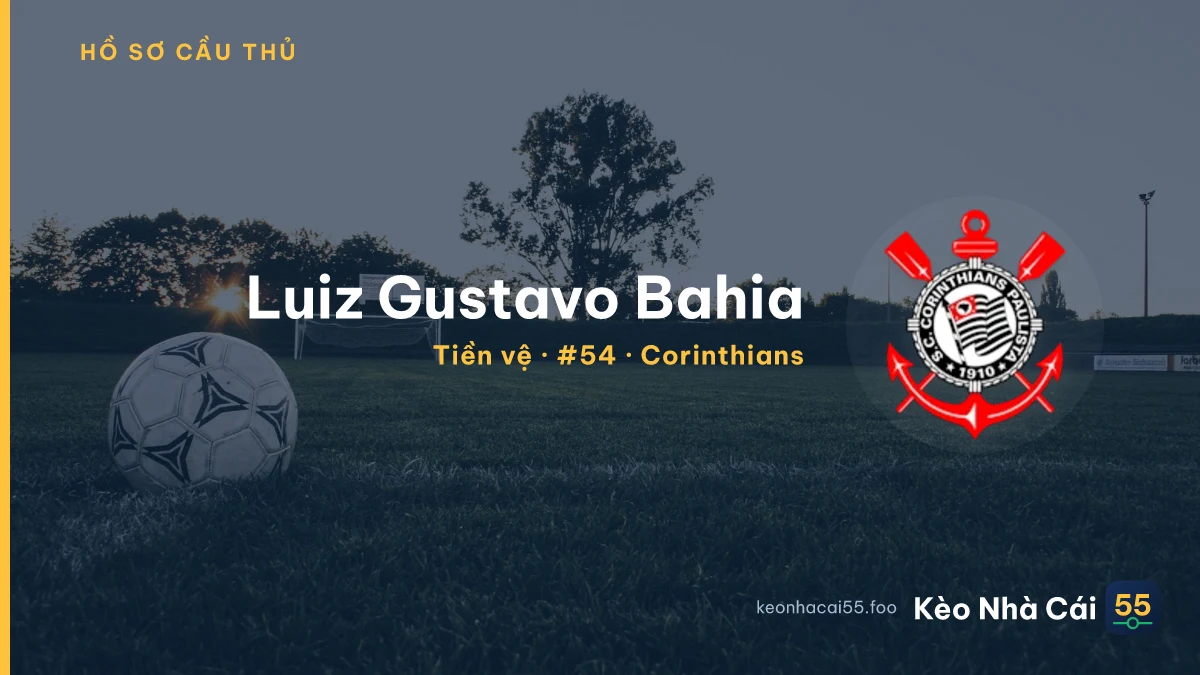 Luiz Gustavo Bahia — Corinthians