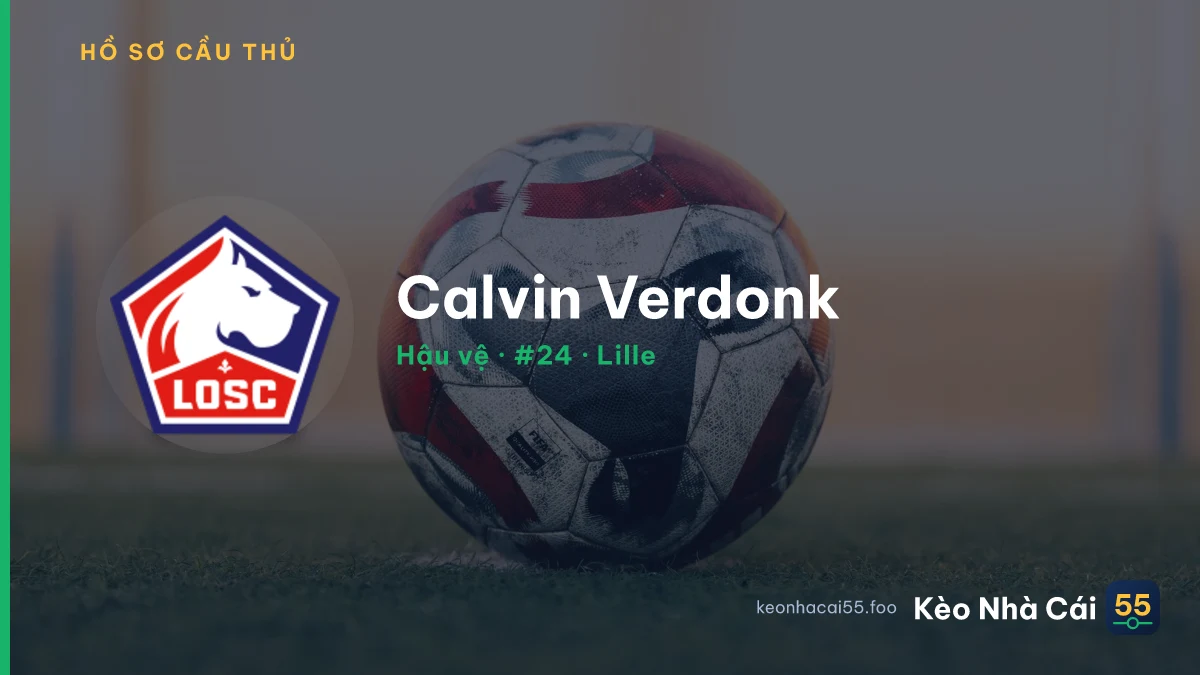 Calvin Verdonk — Lille