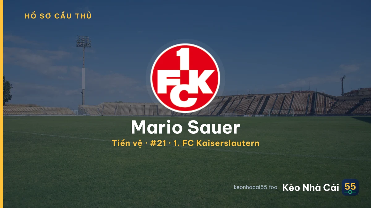 Mario Sauer — 1. FC Kaiserslautern