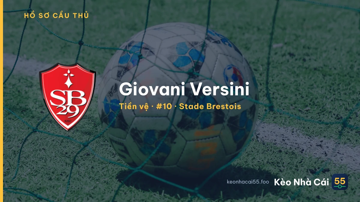 Giovani Versini — Stade Brestois