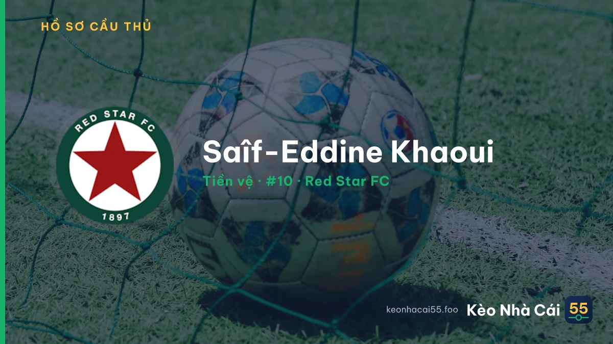 Saîf-Eddine Khaoui — Red Star FC