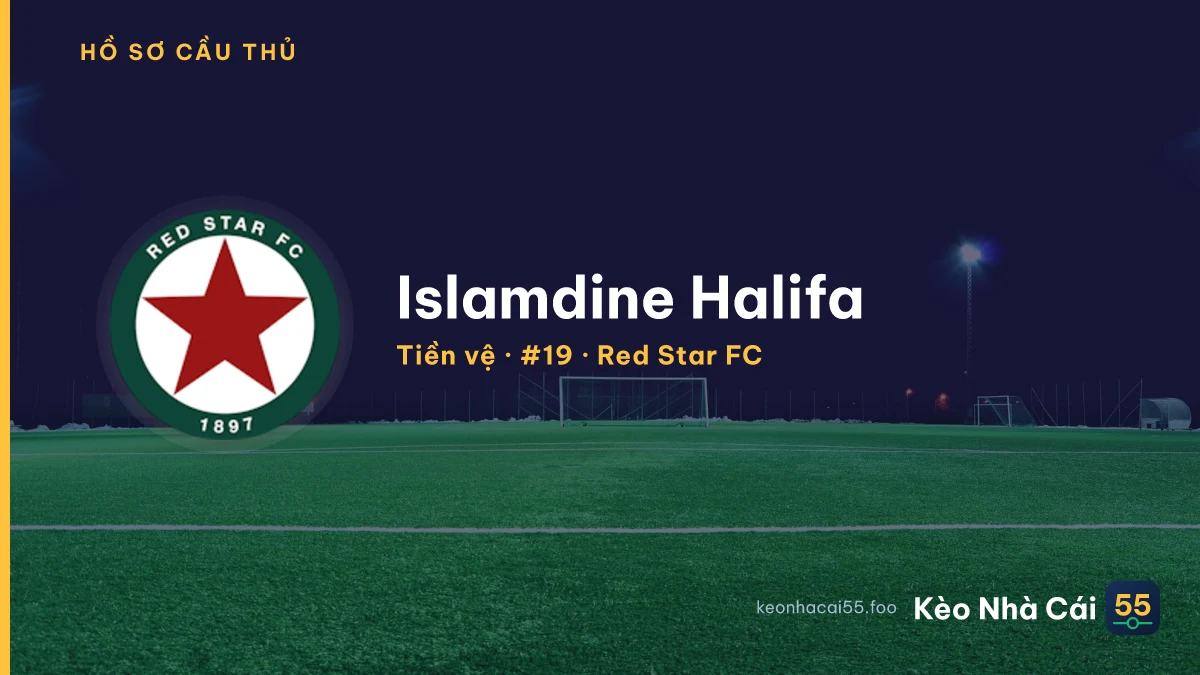 Islamdine Halifa — Red Star FC