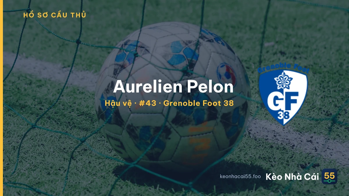 Aurelien Pelon — Grenoble Foot 38