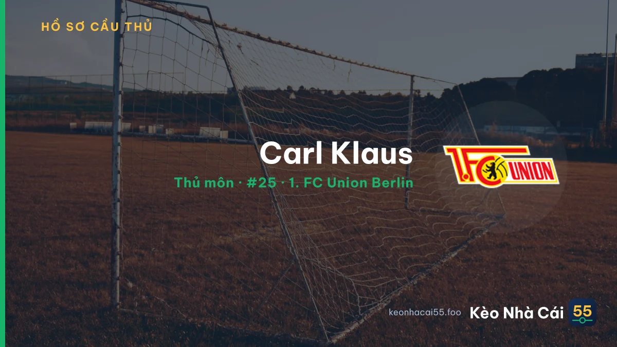 Carl Klaus — 1. FC Union Berlin