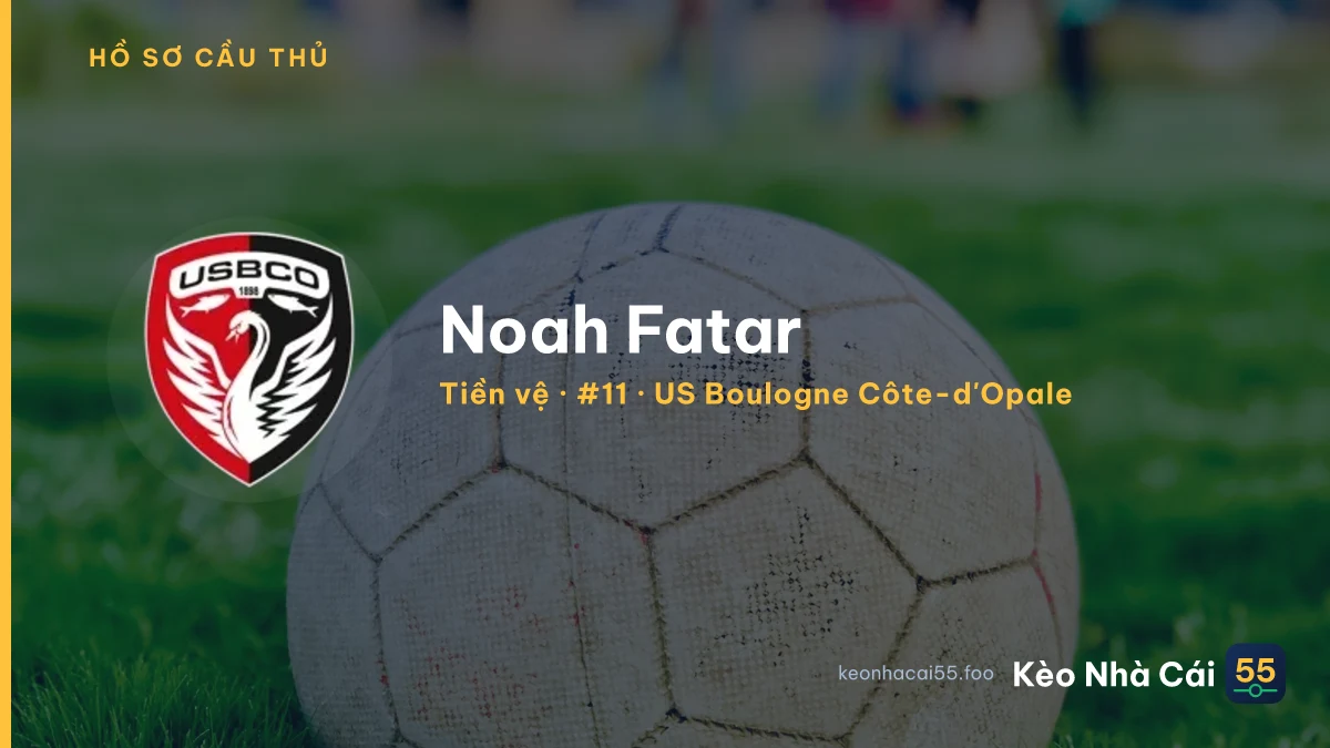 Noah Fatar — US Boulogne Côte-d'Opale