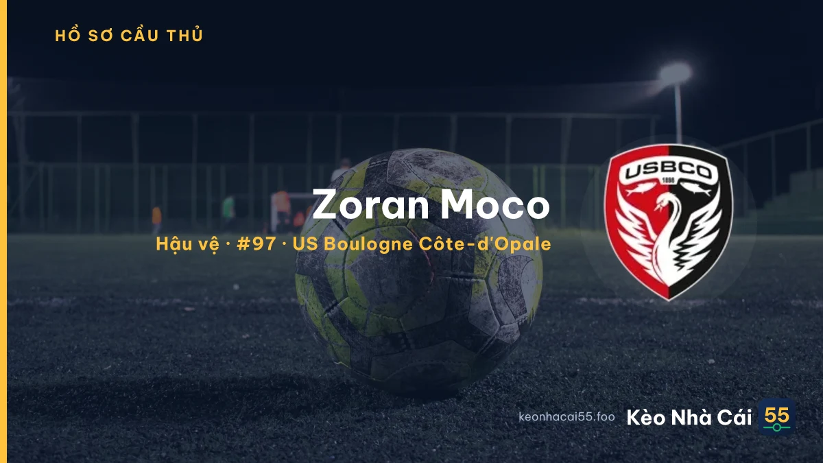 Zoran Moco — US Boulogne Côte-d'Opale
