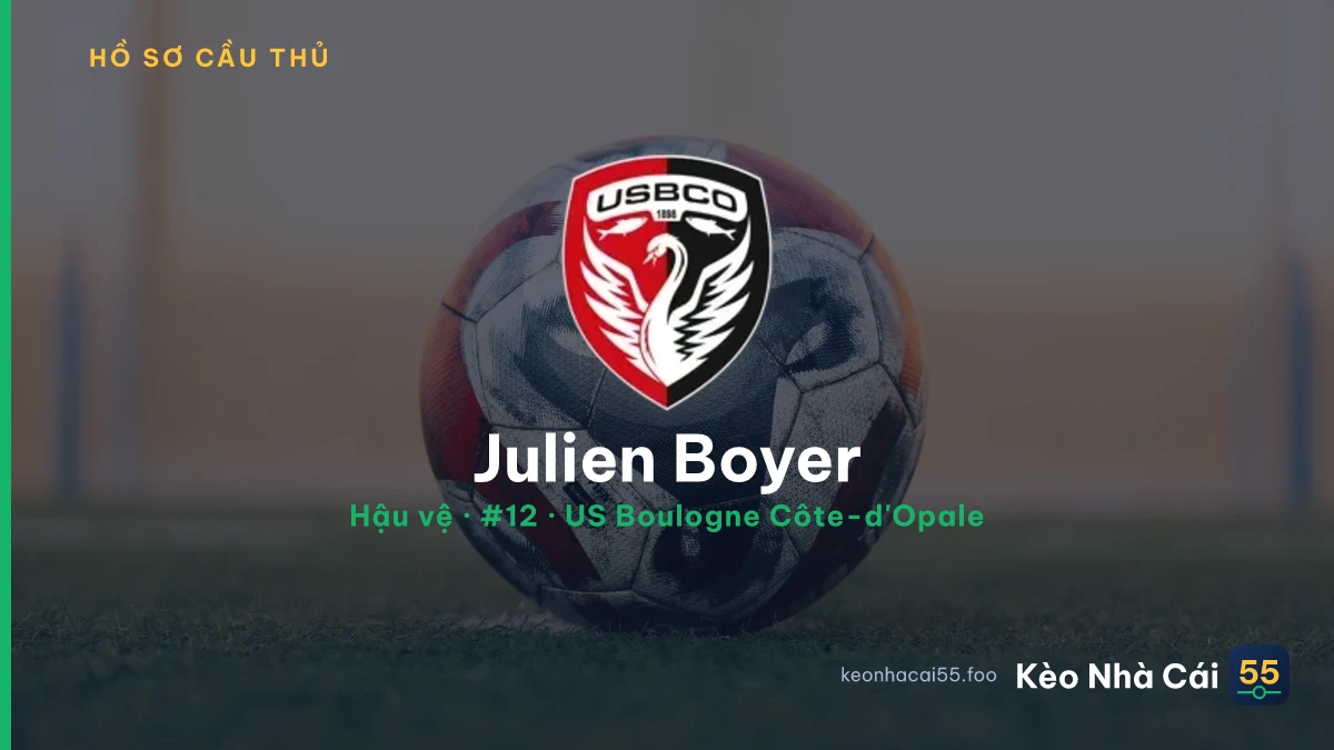 Julien Boyer — US Boulogne Côte-d'Opale
