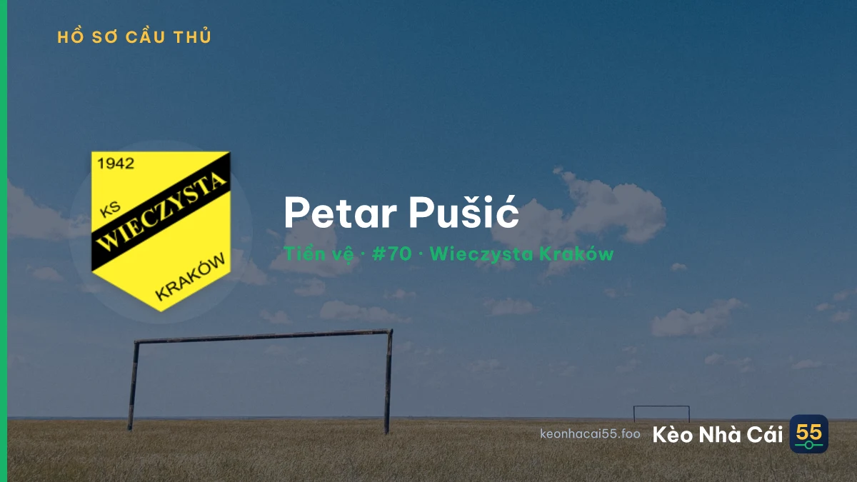 Petar Pušić — Wieczysta Kraków