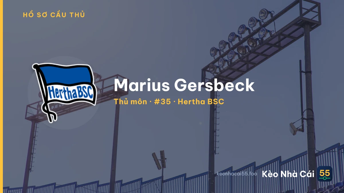 Marius Gersbeck — Hertha BSC