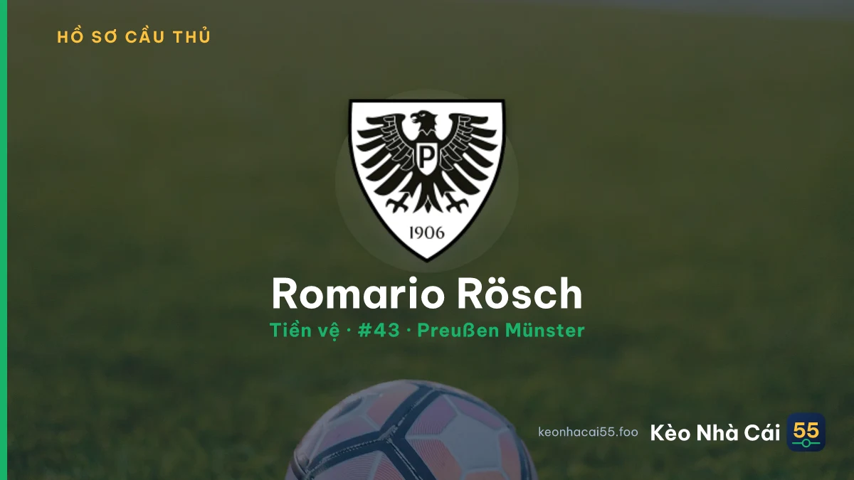 Romario Rösch — Preußen Münster
