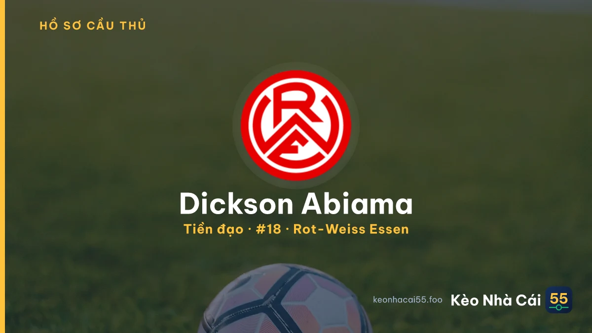 Dickson Abiama — Rot-Weiss Essen