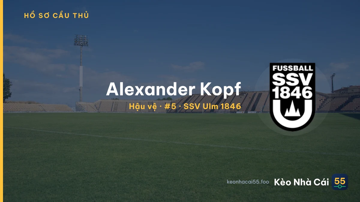 Alexander Kopf — SSV Ulm 1846