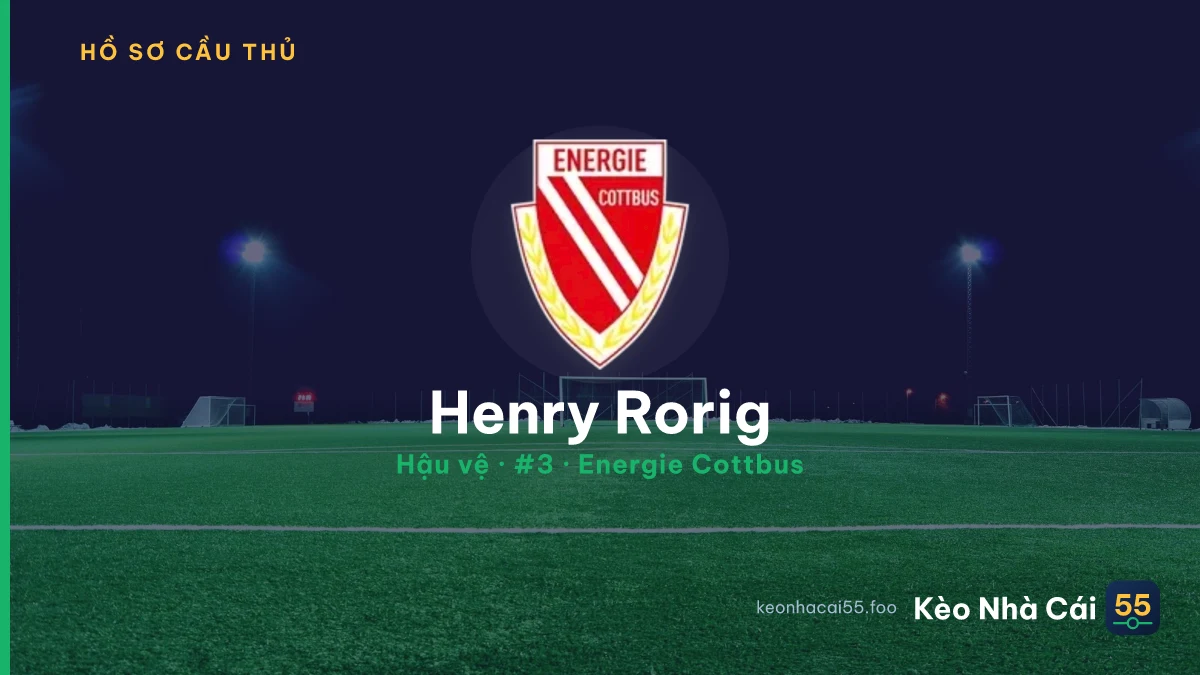 Henry Rorig — Energie Cottbus