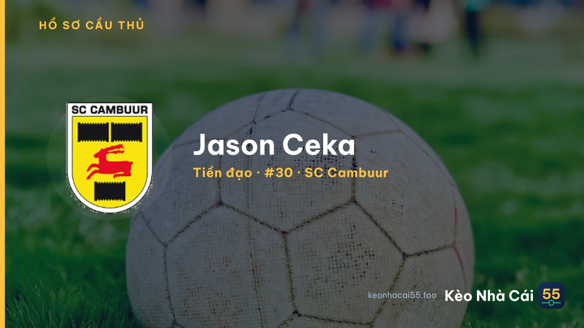 Jason Ceka — SC Cambuur