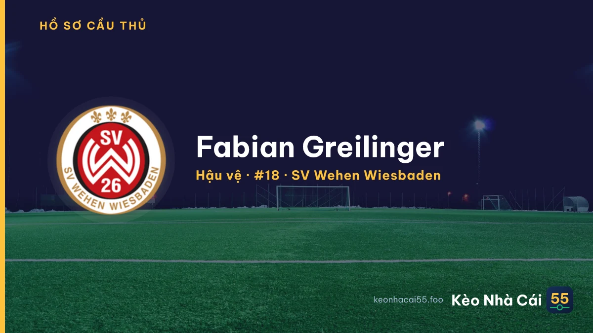 Fabian Greilinger — SV Wehen Wiesbaden