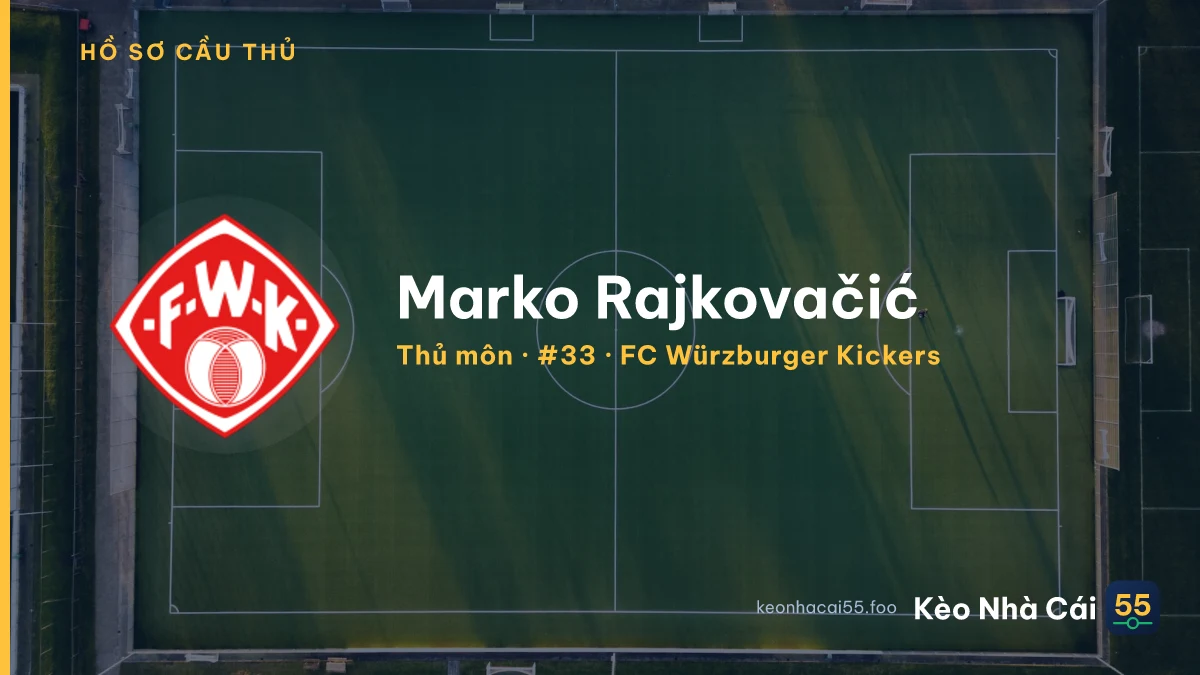 Marko Rajkovačić — FC Würzburger Kickers