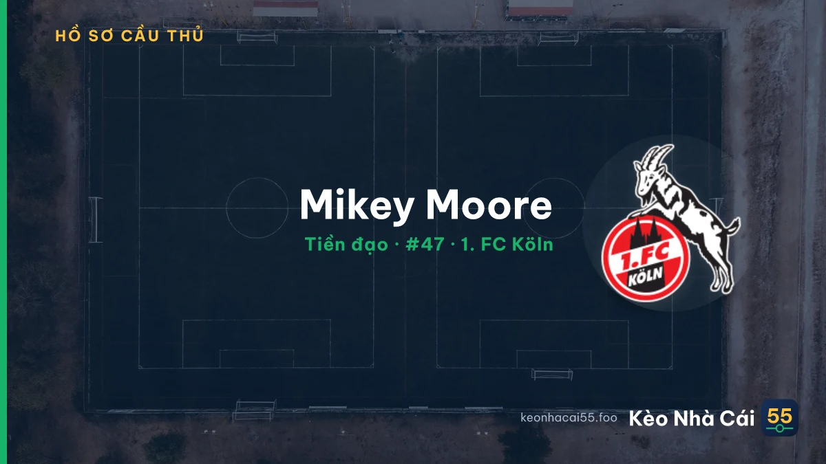Mikey Moore — 1. FC Köln