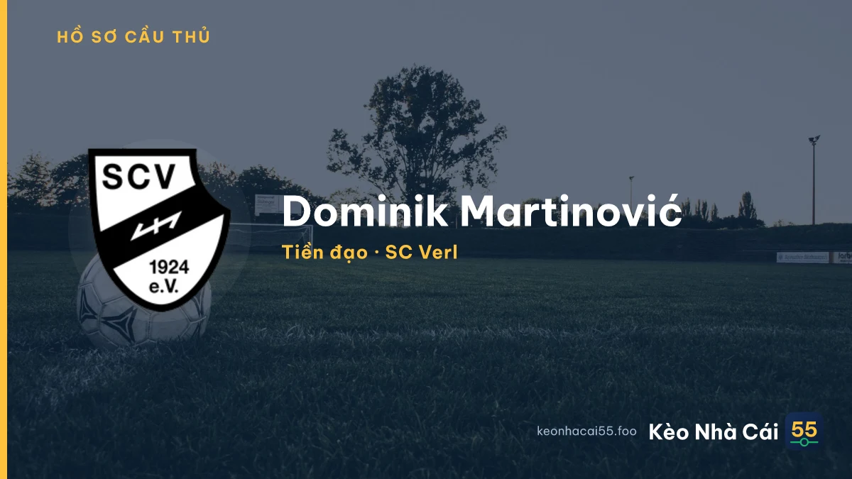 Dominik Martinović — SC Verl