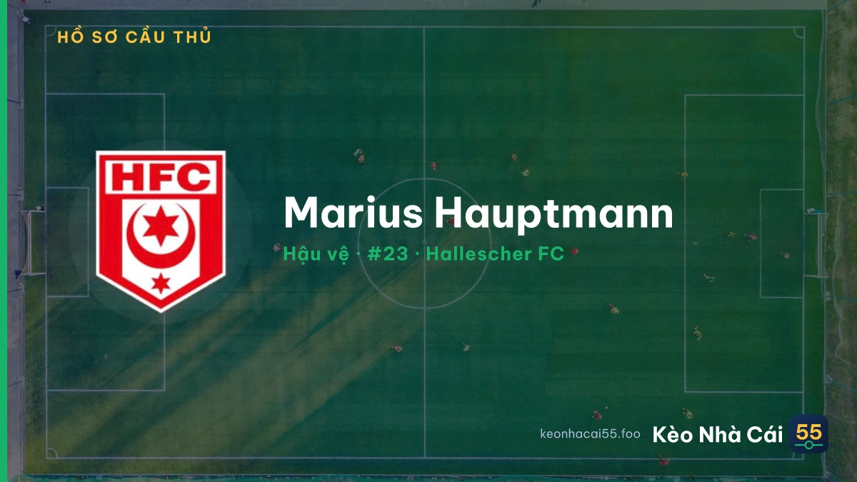 Marius Hauptmann — Hallescher FC