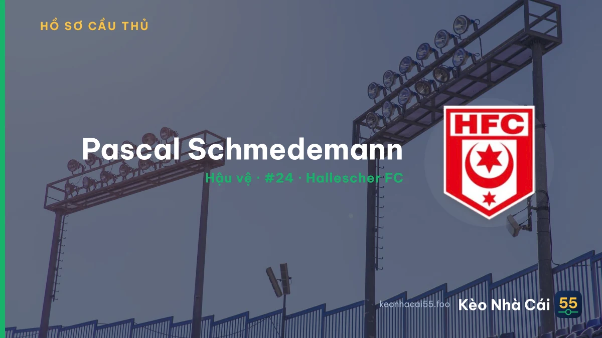 Pascal Schmedemann — Hallescher FC