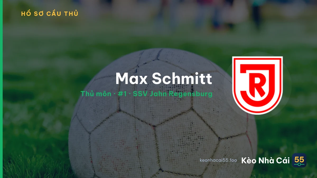 Max Schmitt — SSV Jahn Regensburg