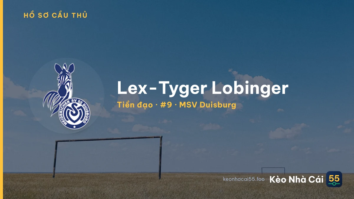 Lex-Tyger Lobinger — MSV Duisburg