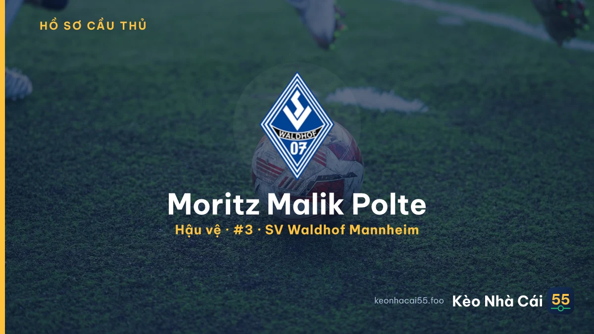 Moritz Malik Polte — SV Waldhof Mannheim