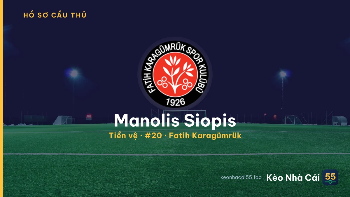 Manolis Siopis — Fatih Karagümrük
